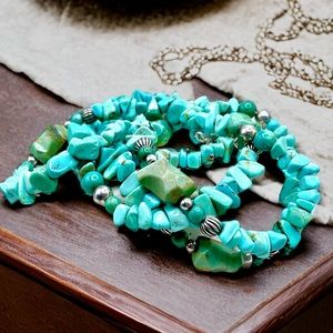 🌺Carolyn Pollack Turquoise Necklace